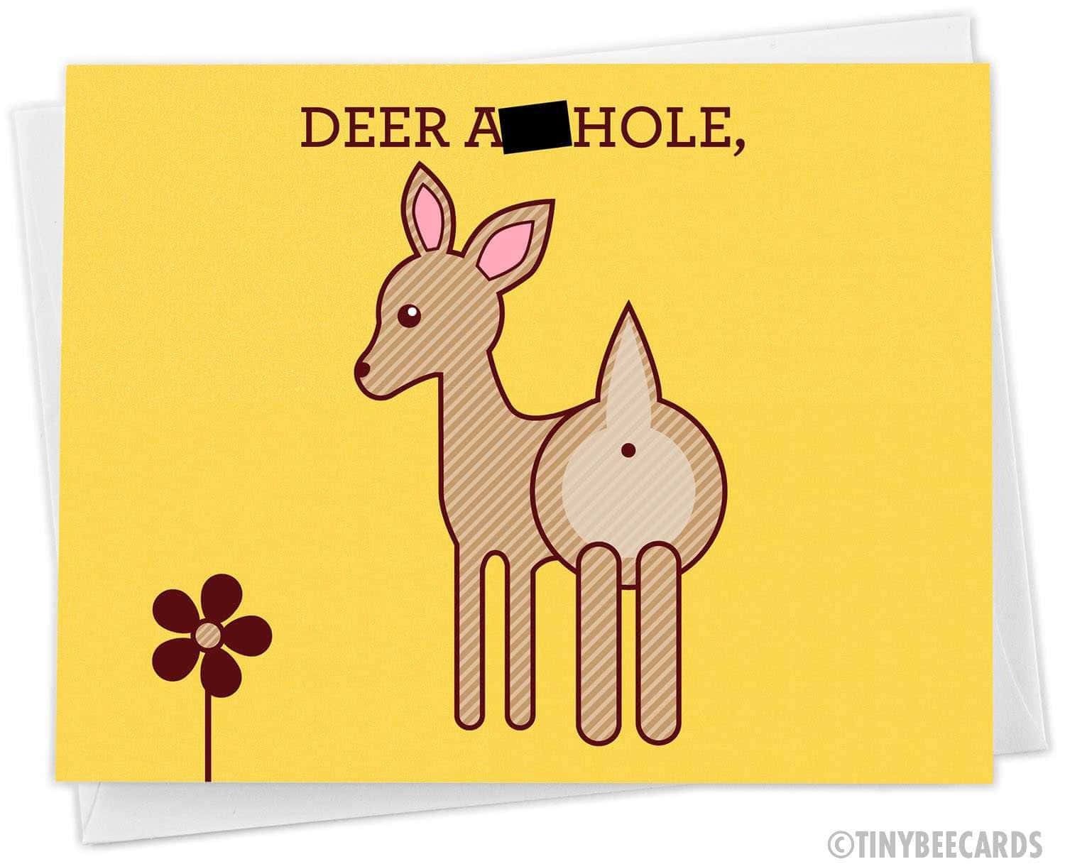 This Little Deer Certainly Has A Sense Of Humor
