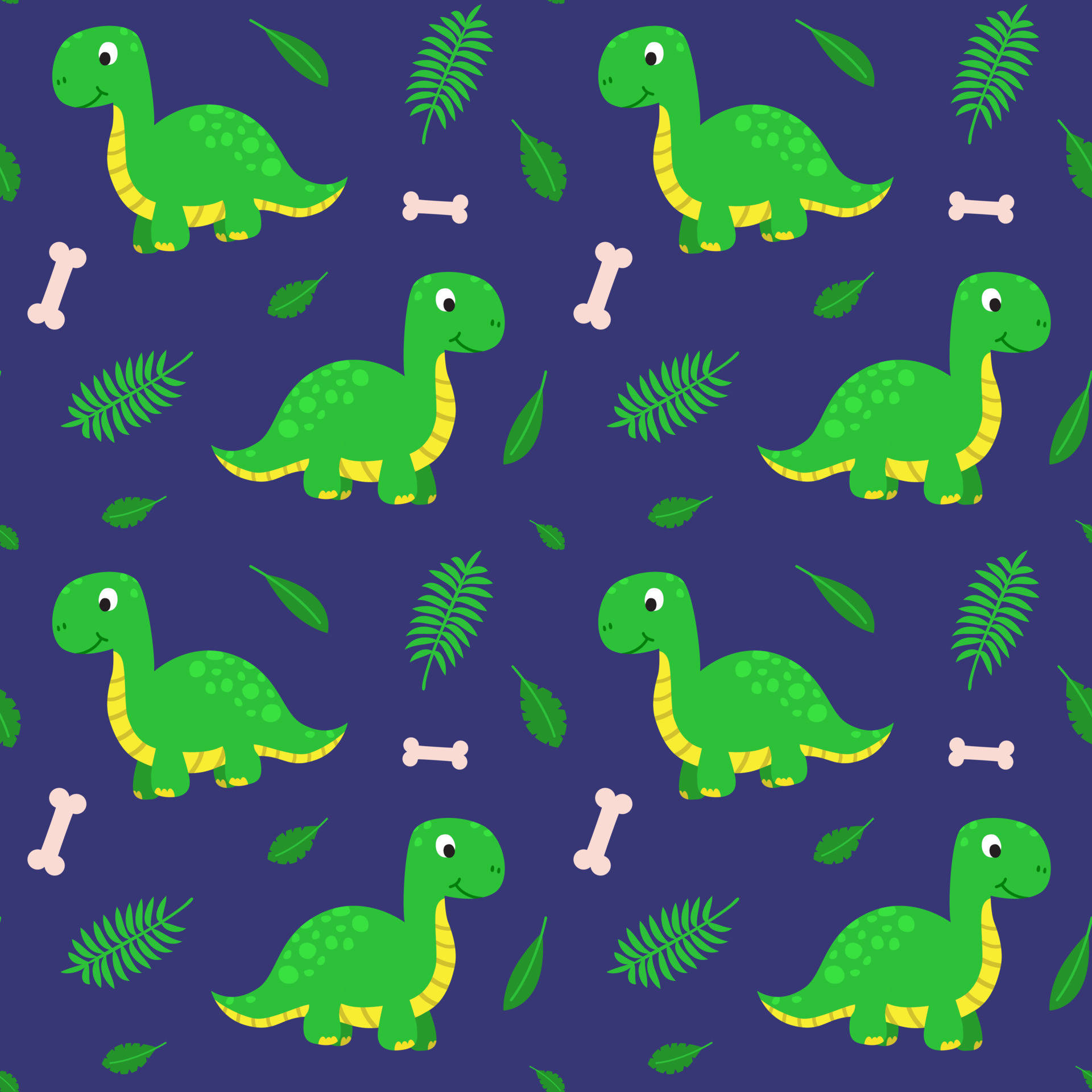 A dinosaur gets silly with a party hat Wallpaper