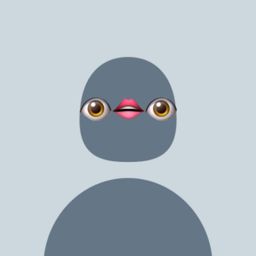 Funny Face On Circle Discord Profile Picture