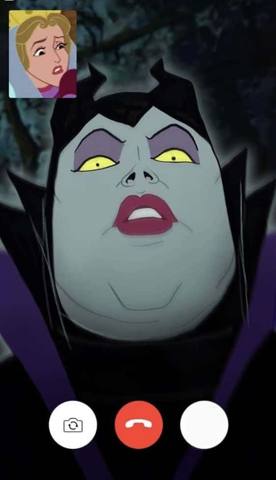 Evil Queen Video Call Funny Disney Picture