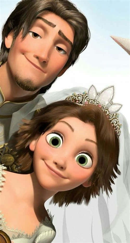 Eugene og Rapunzel sjove Disney billede