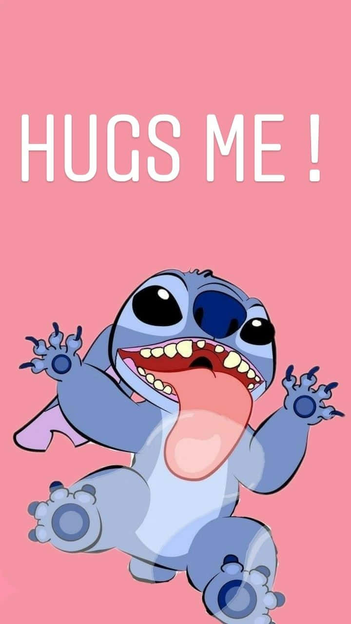 Abraçosme Engraçado Imagem Do Disney Stitch.