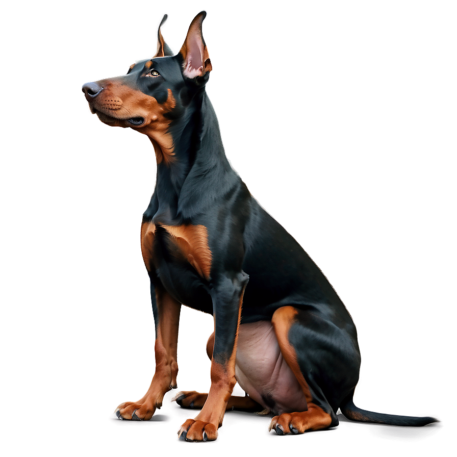 Funny Doberman Png 06252024 PNG
