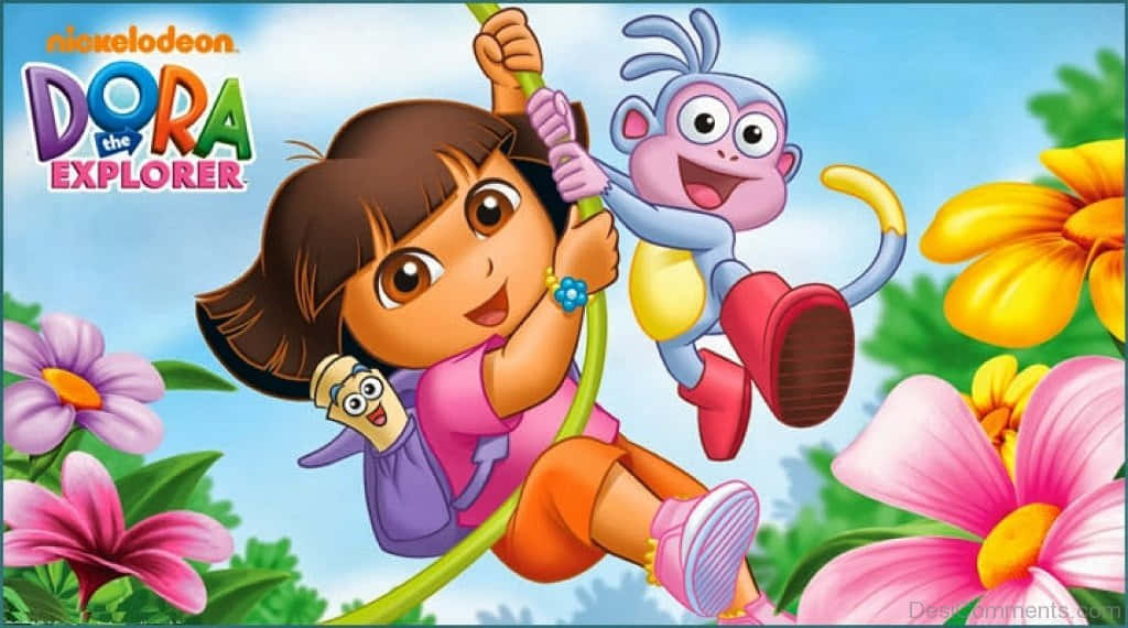 Join Dora For A Fun Adventure! Wallpaper