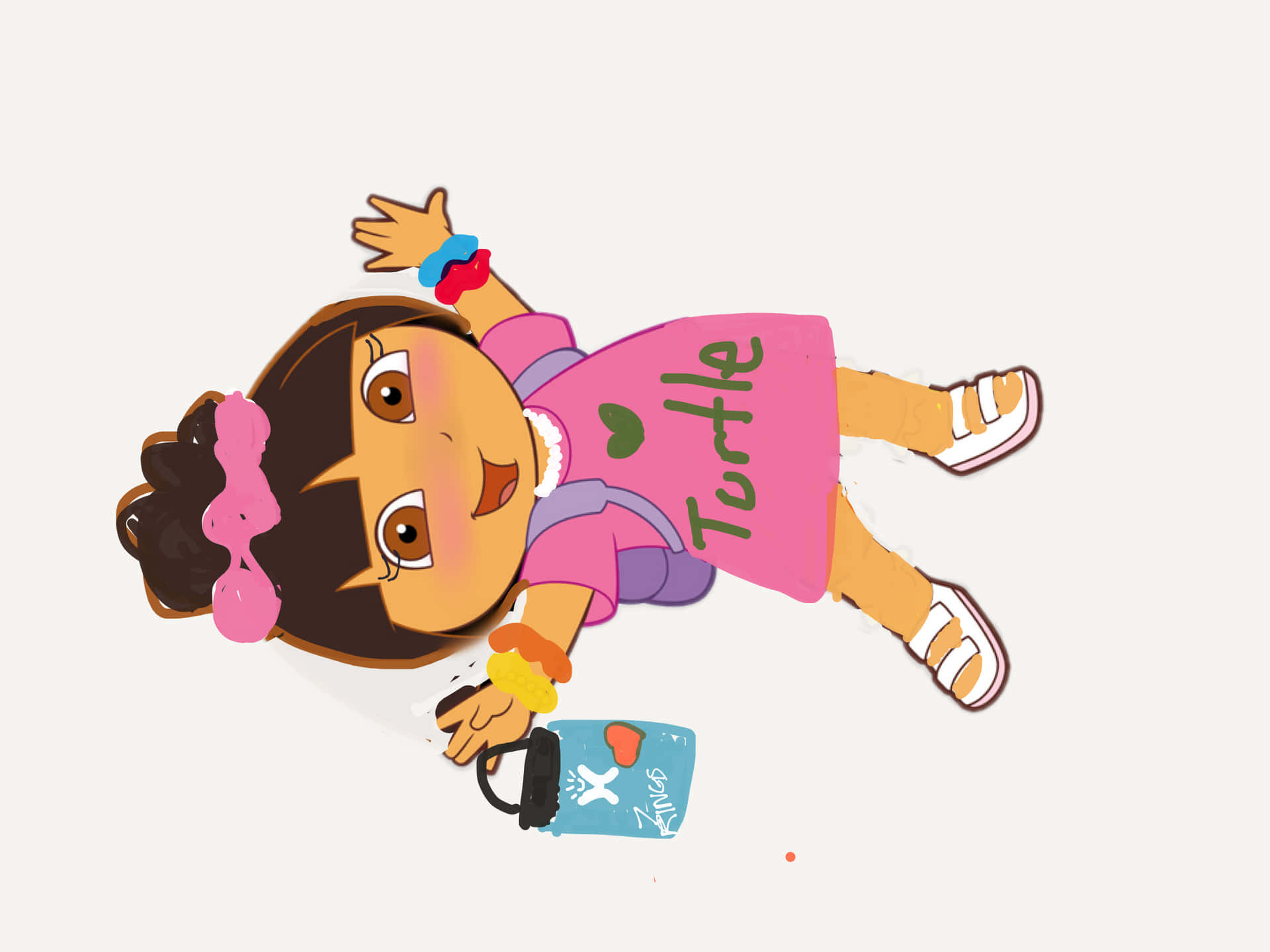 Funny Dora always brings sillines and a good mood! Wallpaper