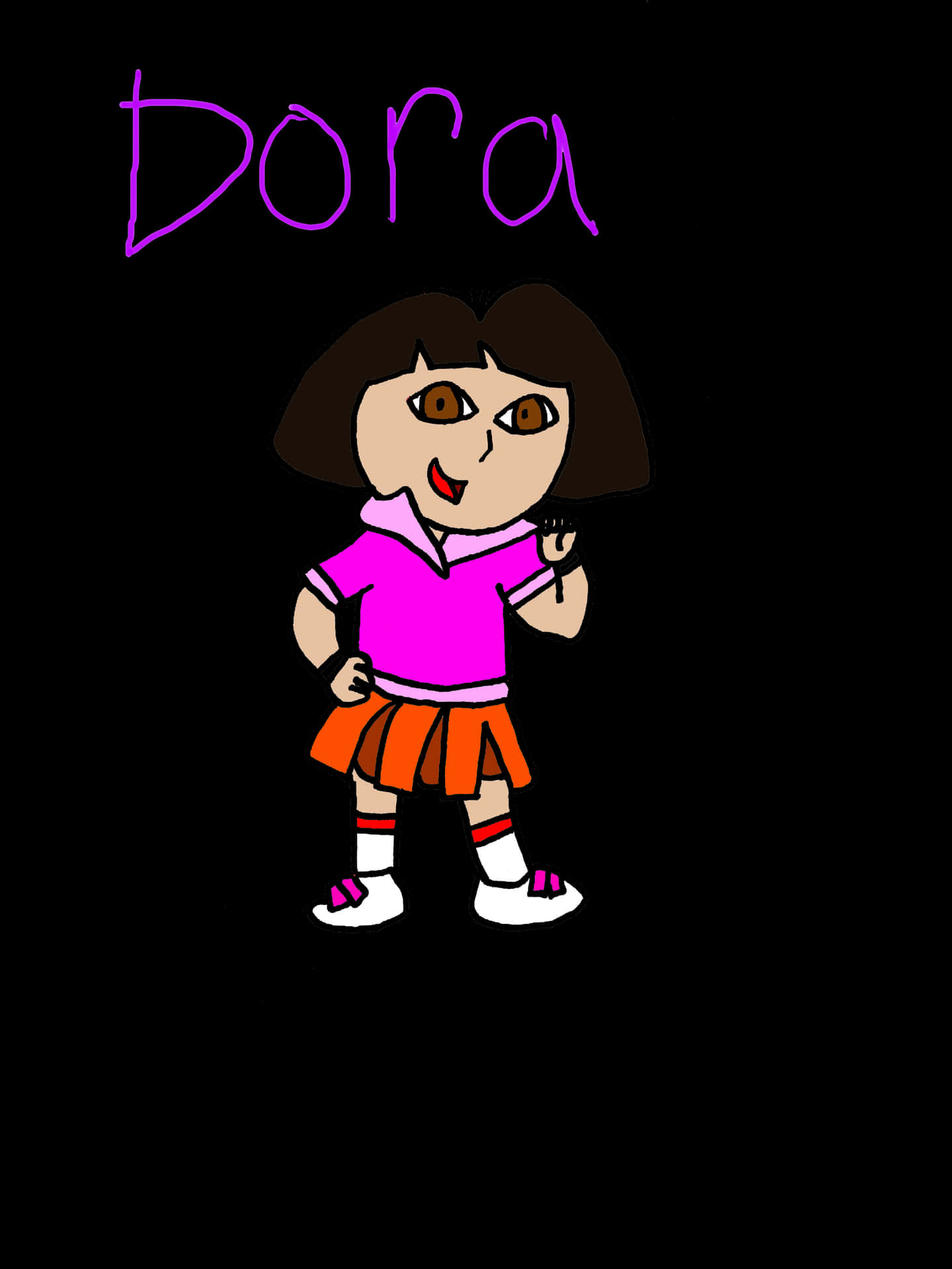 Lachenist Die Beste Medizin - Lustige Dora Wallpaper