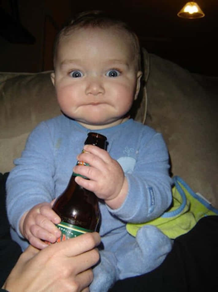 Funny Drunk Angry Toddler Pictures