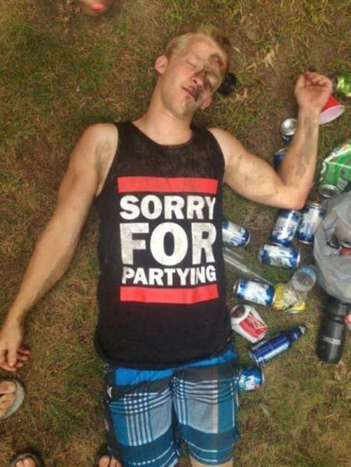 Funny Drunk Party Boy Pictures
