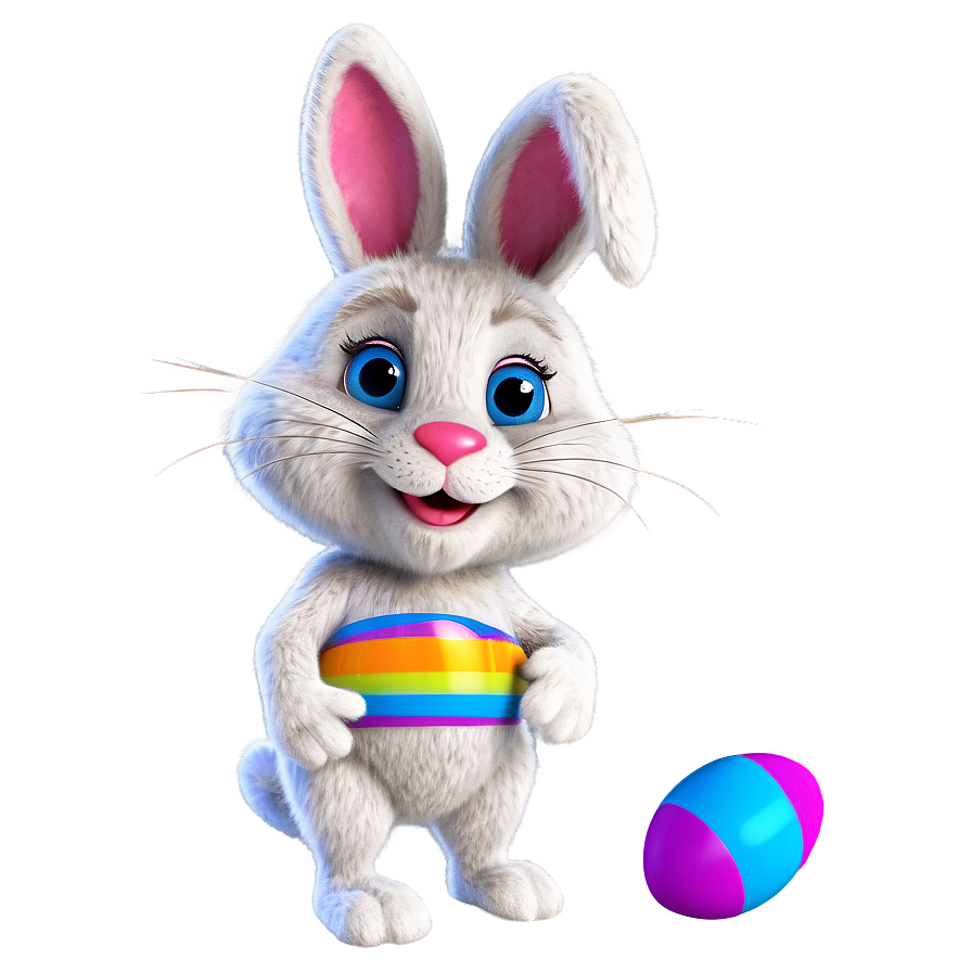 Funny Easter Bunny Png 05212024 PNG