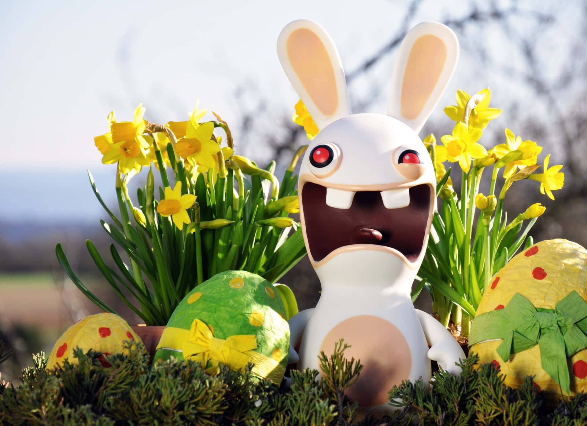 Rabbids Invasion Funny Easter Eggs Picture