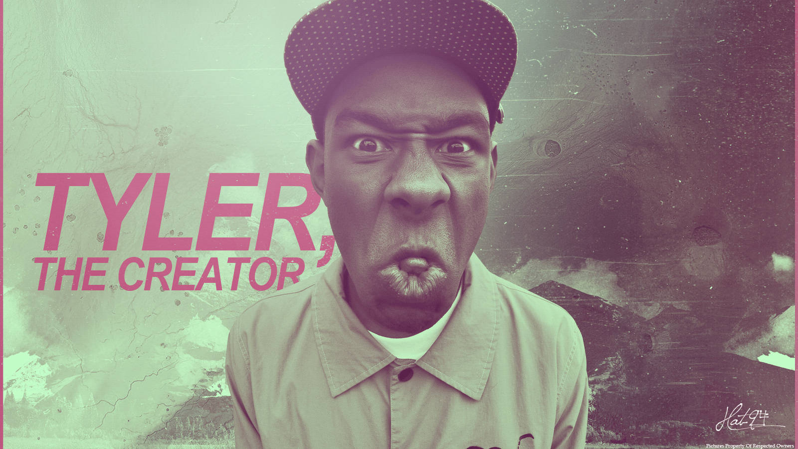 Funny Face Tyler The Creator Wallpaper