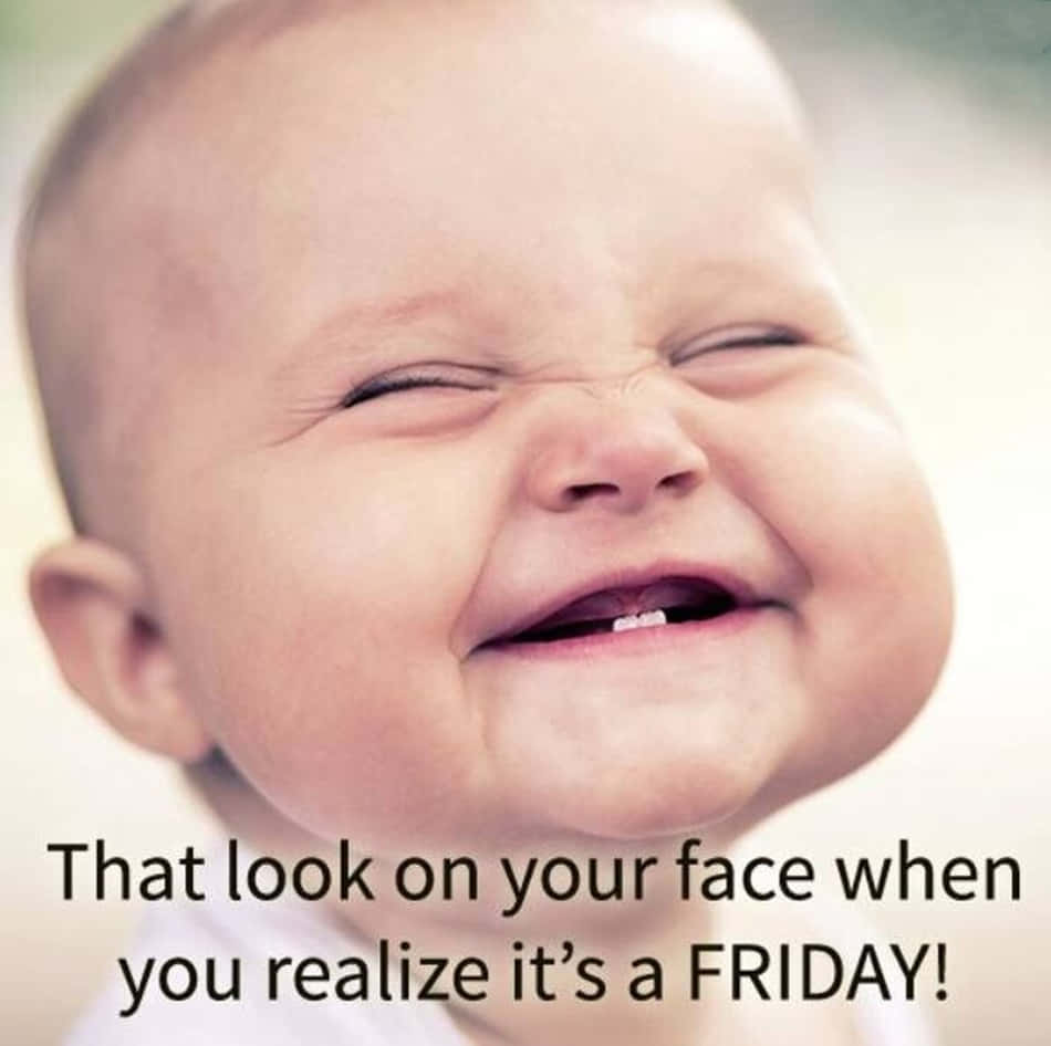 Laughing Baby Funny Friday Picture
