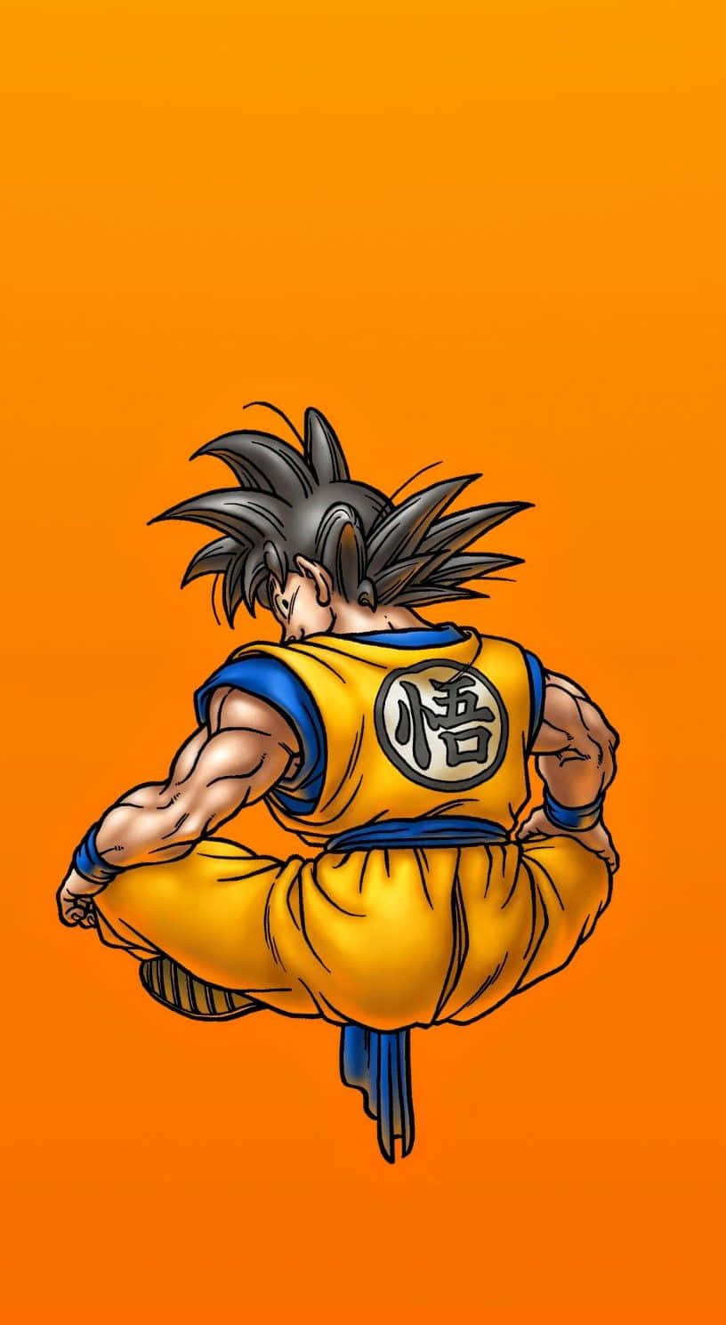 Get Ready for Non-Stop Laughs with Funny Goku! Wallpaper