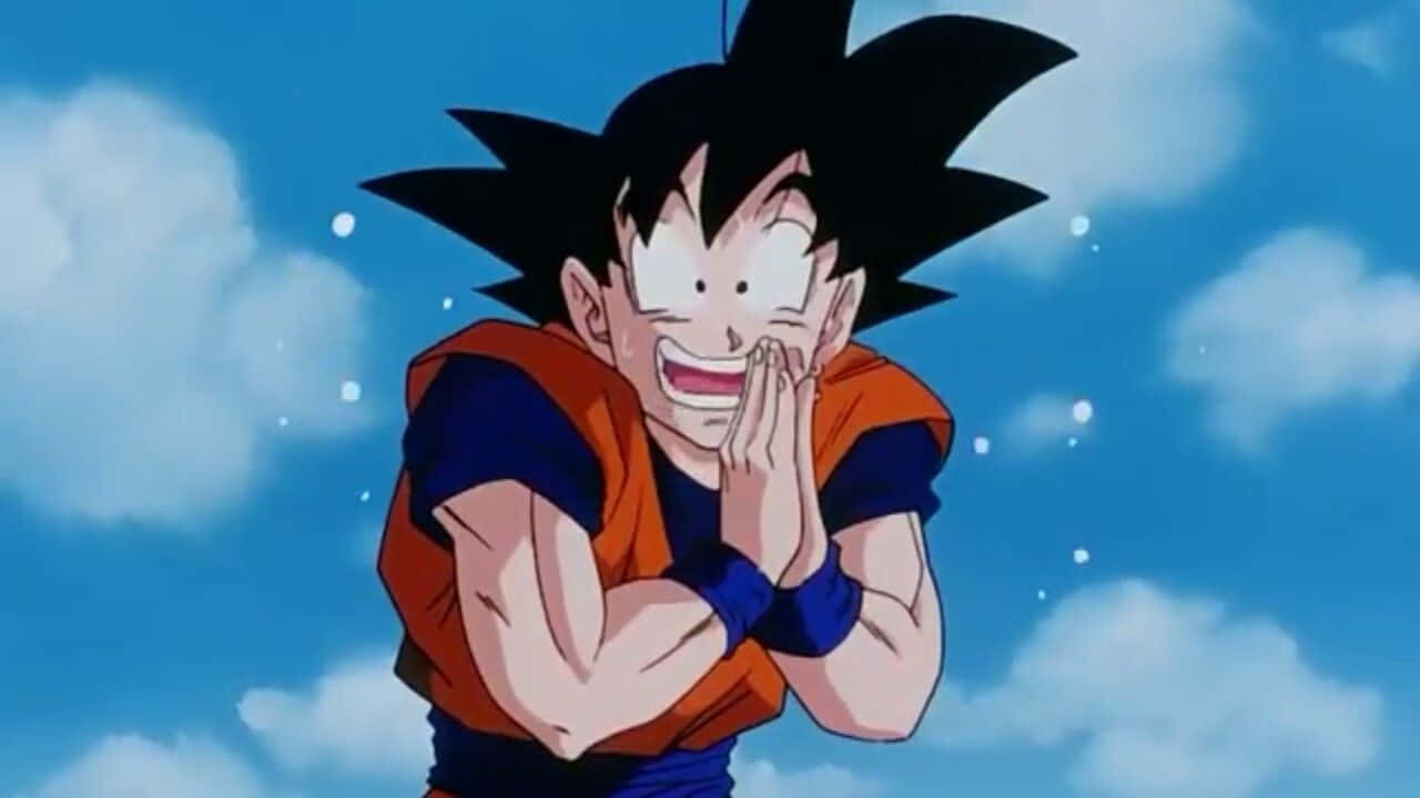 "The Funny Side of Goku!" Wallpaper