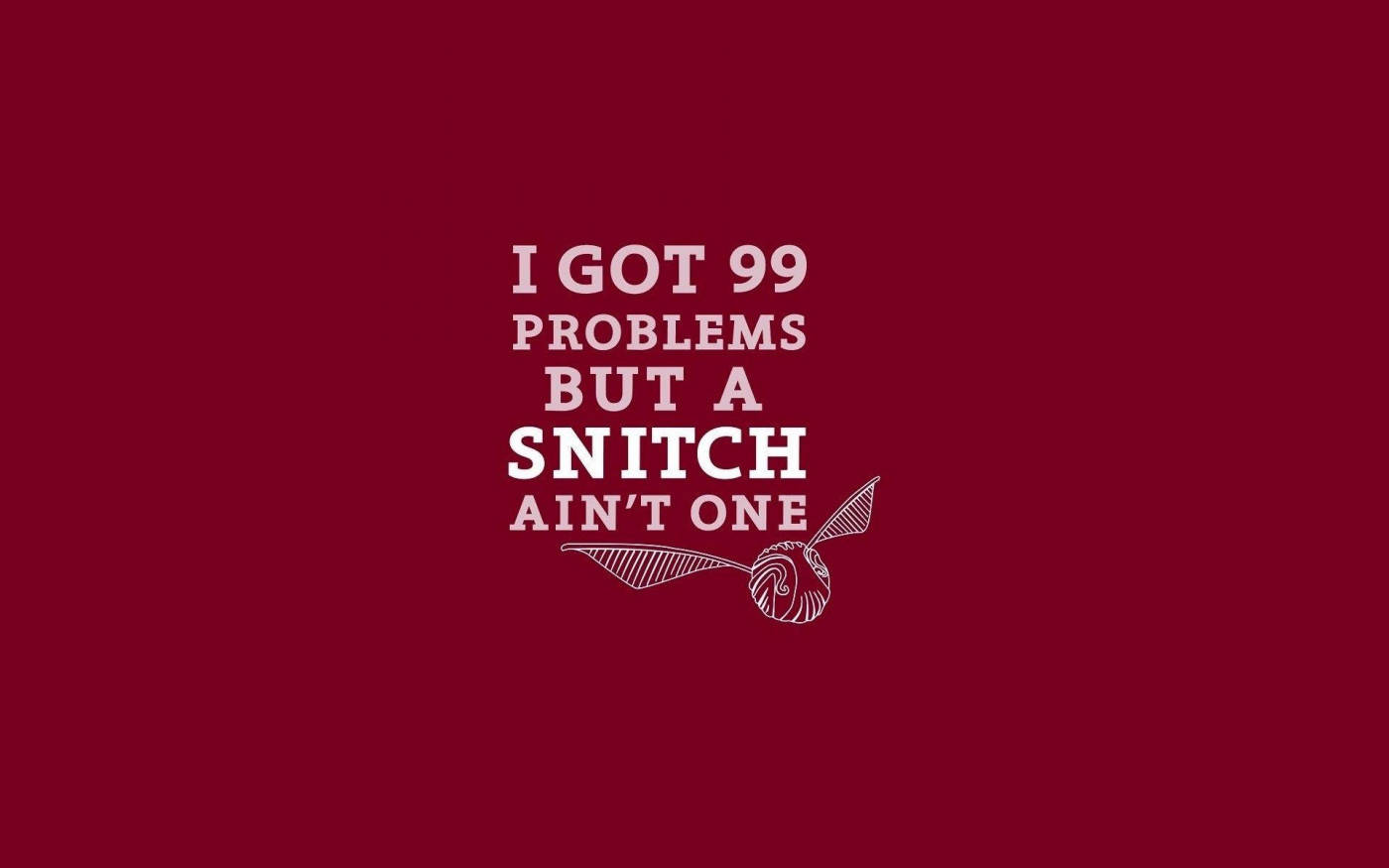 Sjovt Guld Snitch Harry Potter iPad Tapet Wallpaper
