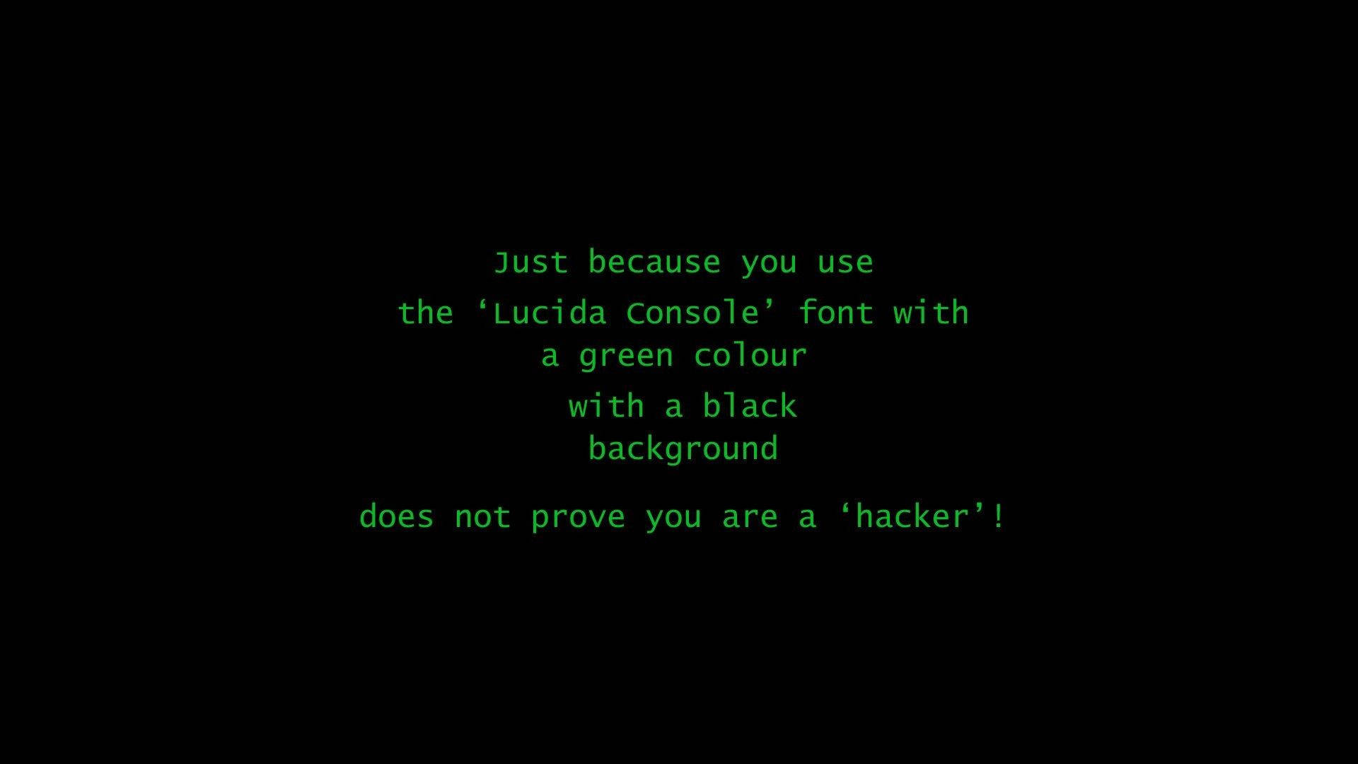 Sjov Hacker Anonymous Quote Full HD Tapet Wallpaper