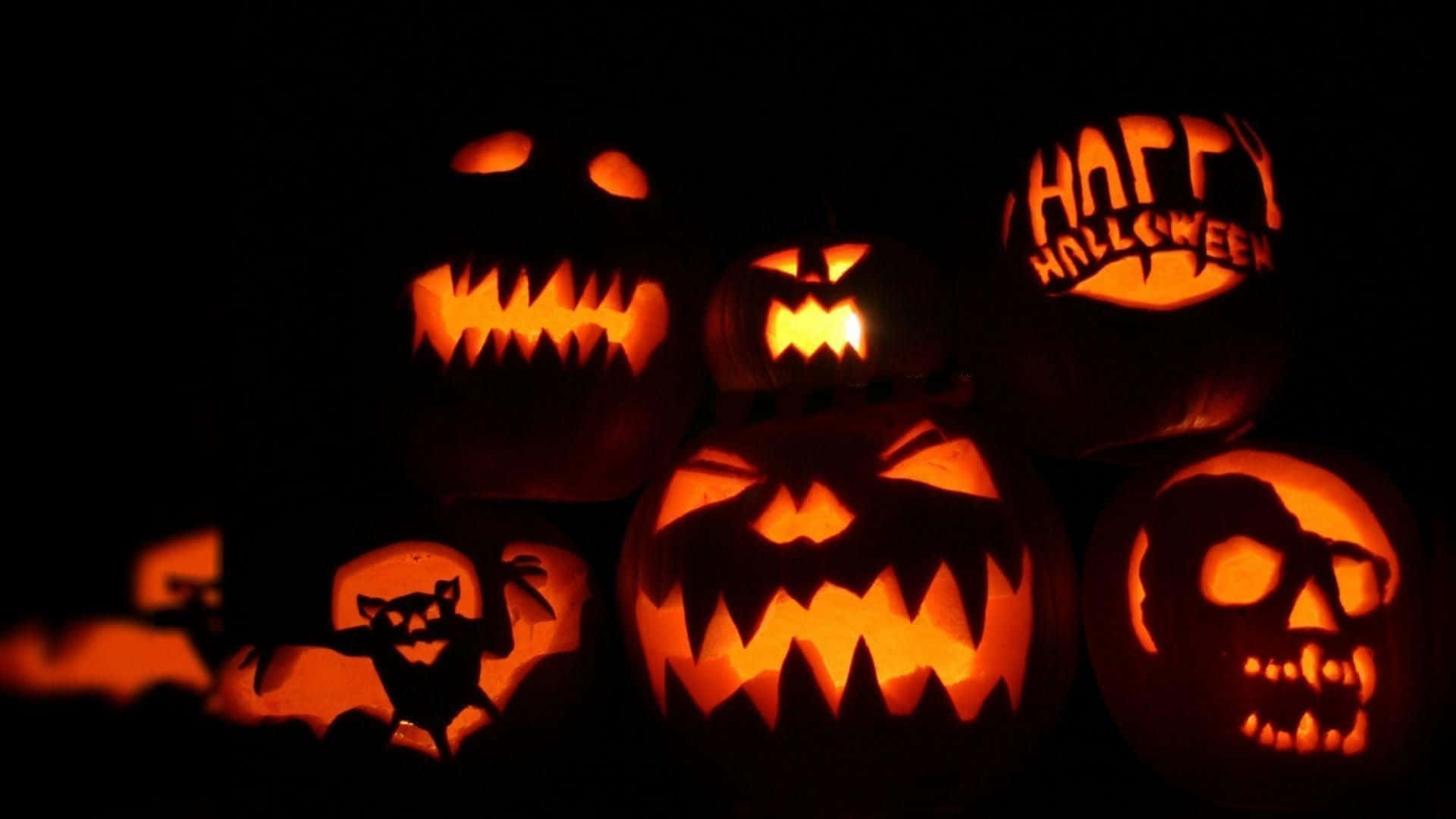 Haen Skræmmende Og Spooky Halloween! Wallpaper