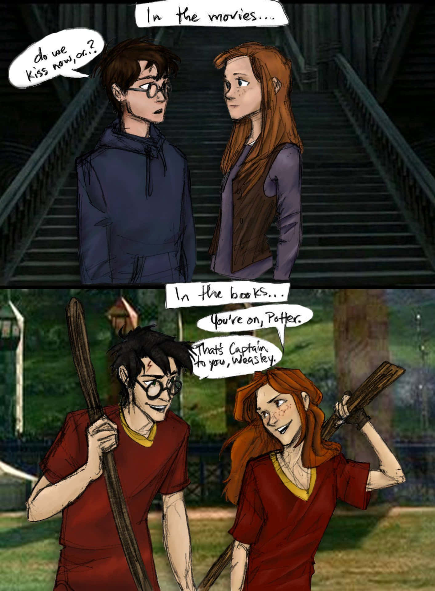 Harry Potter kunne ikke indeholde sin glæde! Wallpaper