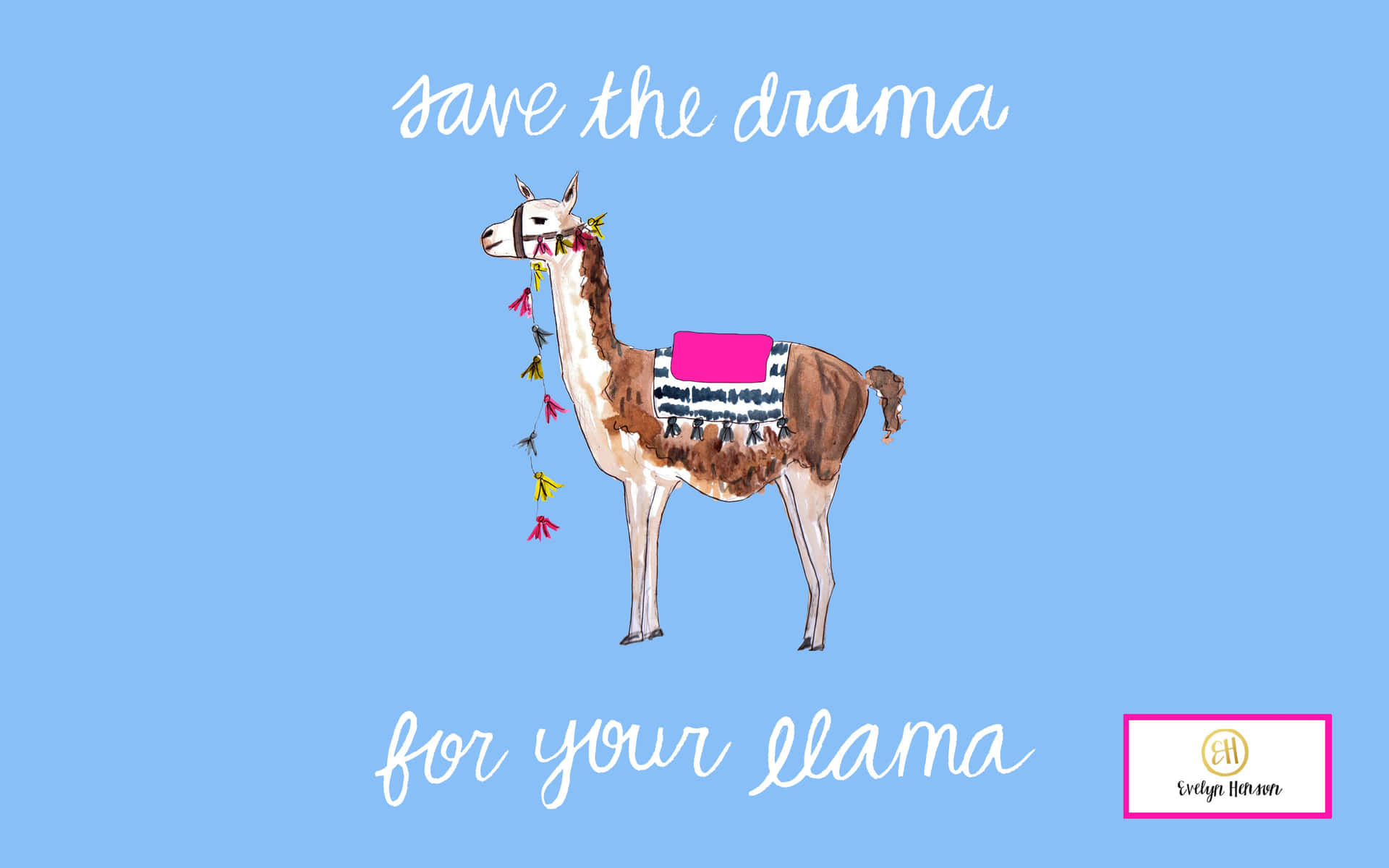 Save The Drama For Your Funny Llama Picture