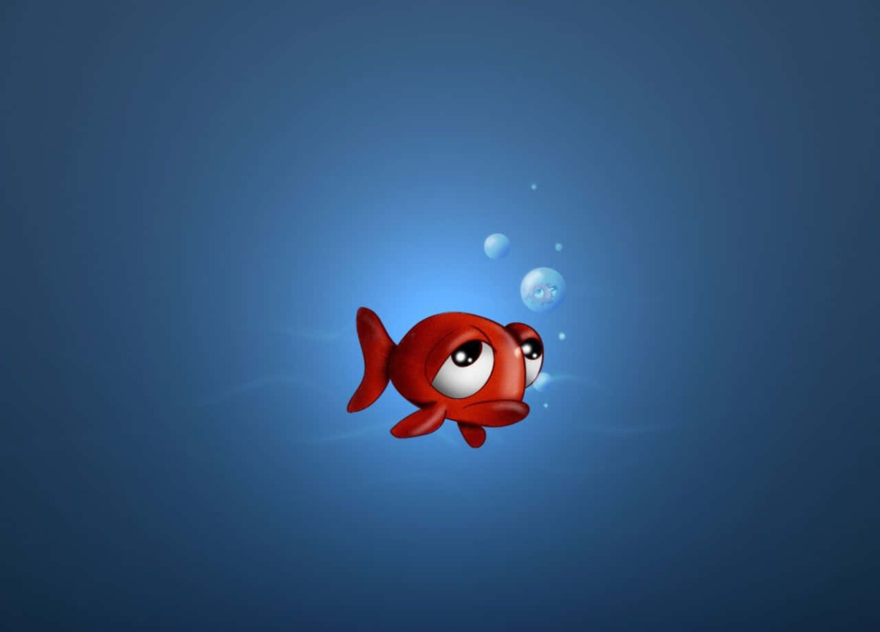 Funny Lonely Fish Picture