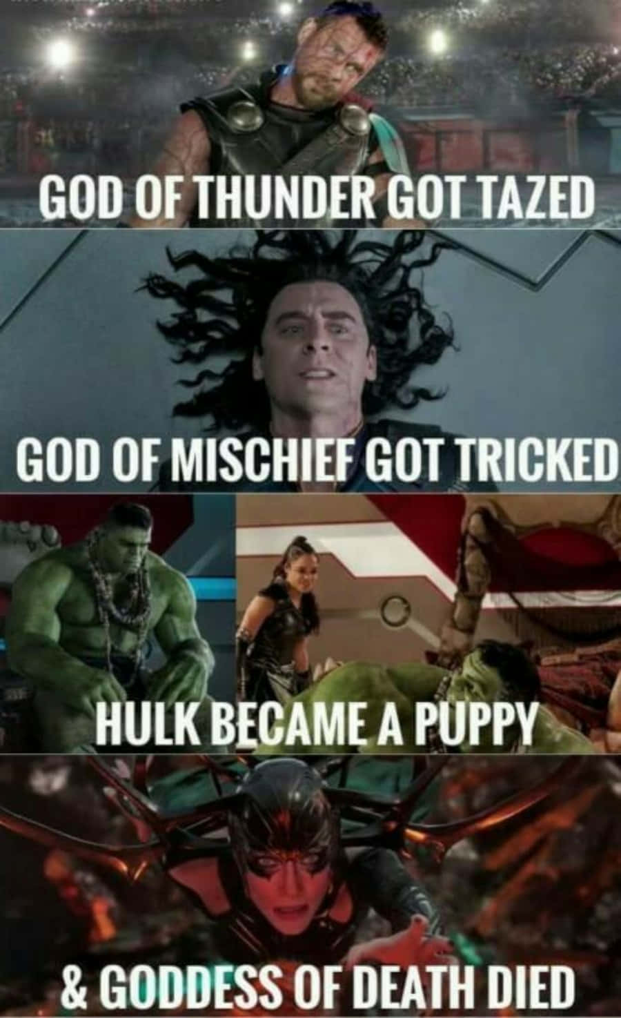 Funny Marvel Meme Defeated Heroes Picture
