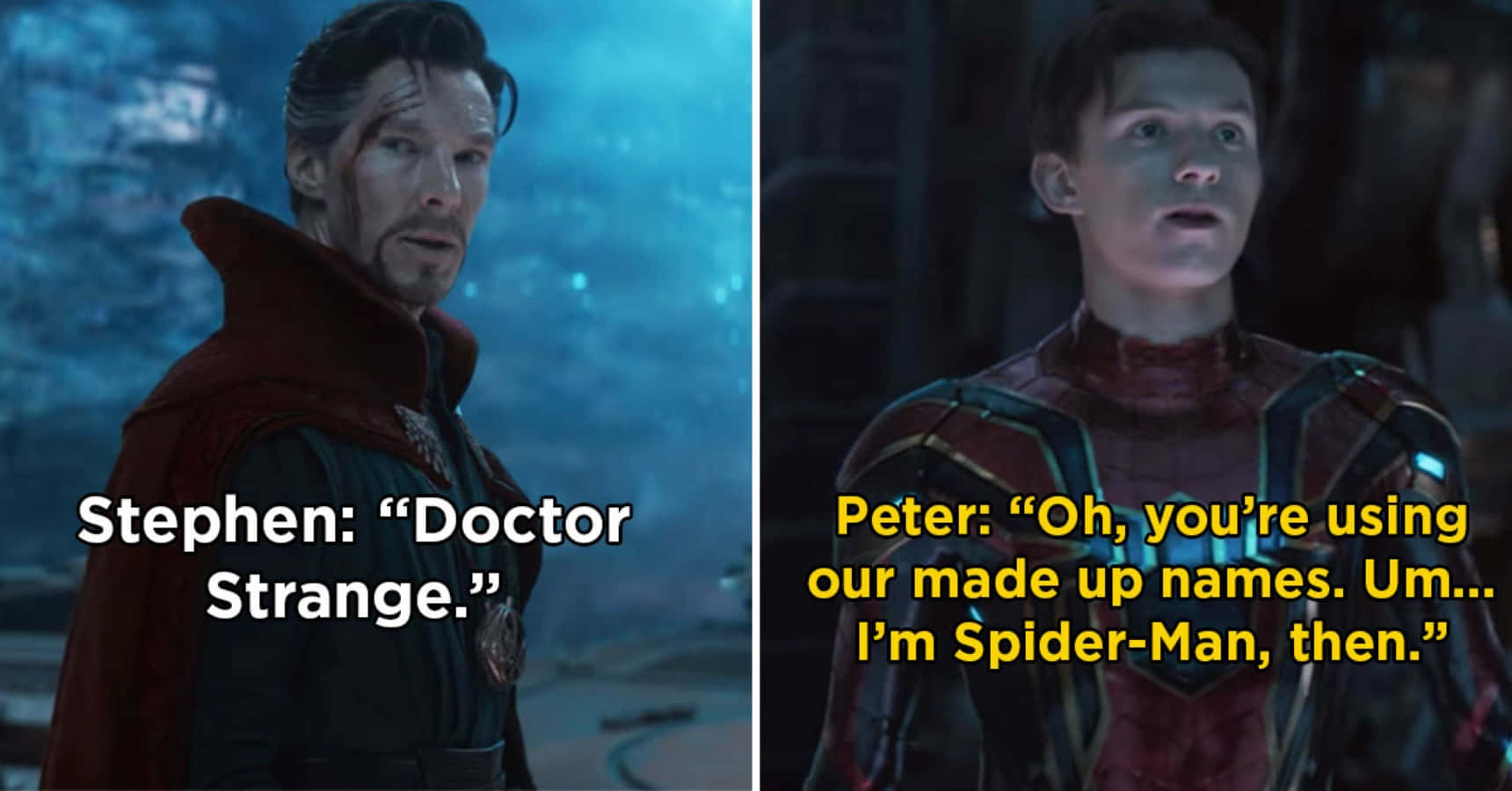Funny Marvel Meme Doctor Strange Spider-man Picture