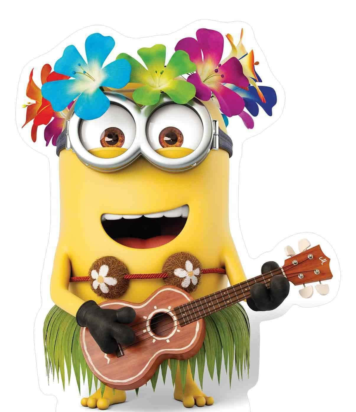 Funny Minion Hawaiian Outfit Pictures