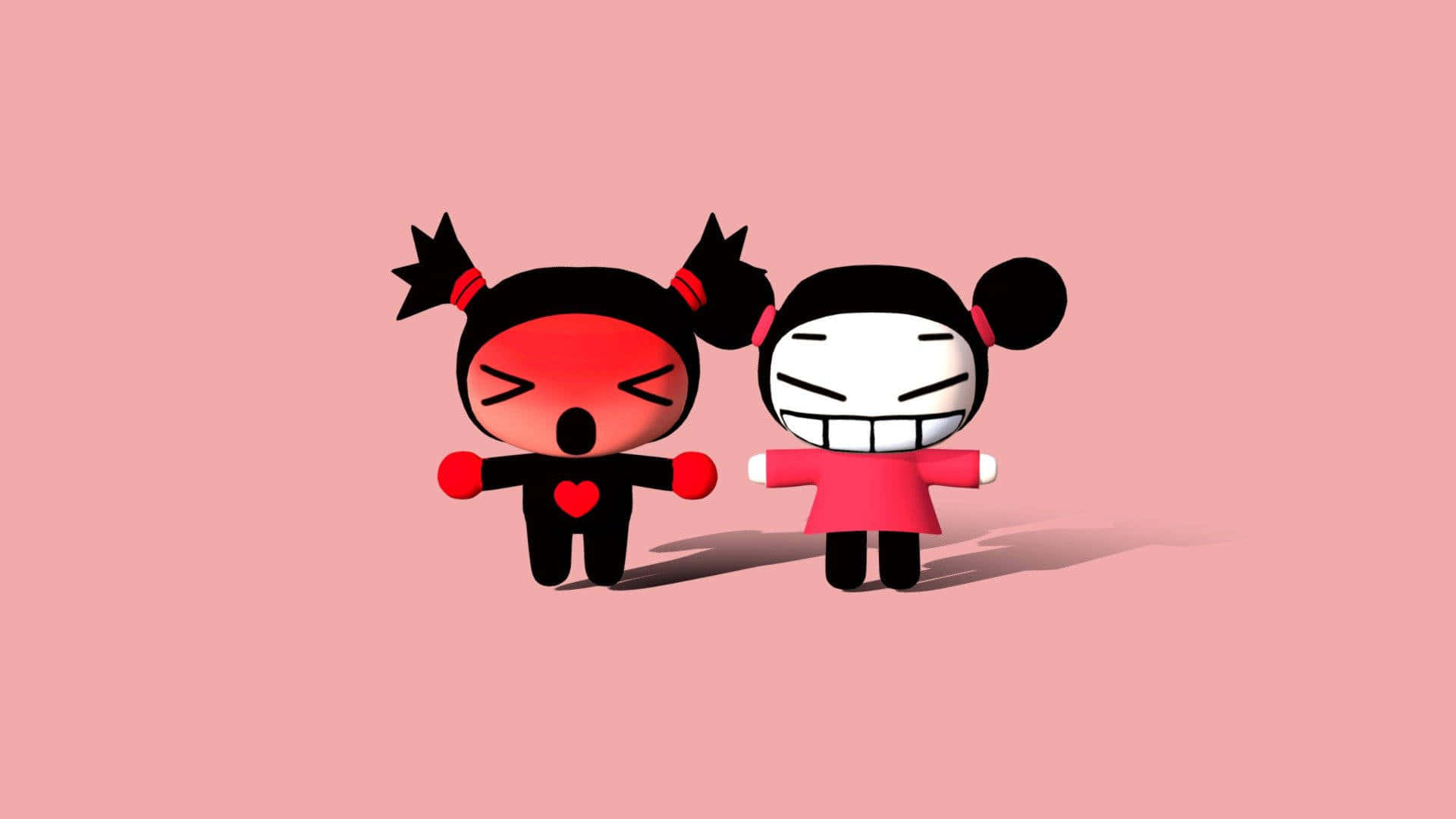 Funny Moments Of Garu And Pucca Wallpaper