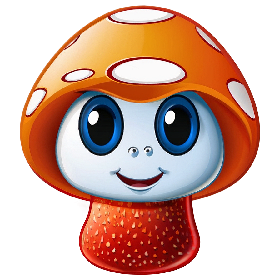 Funny Mushroom Cartoon Png 10 PNG