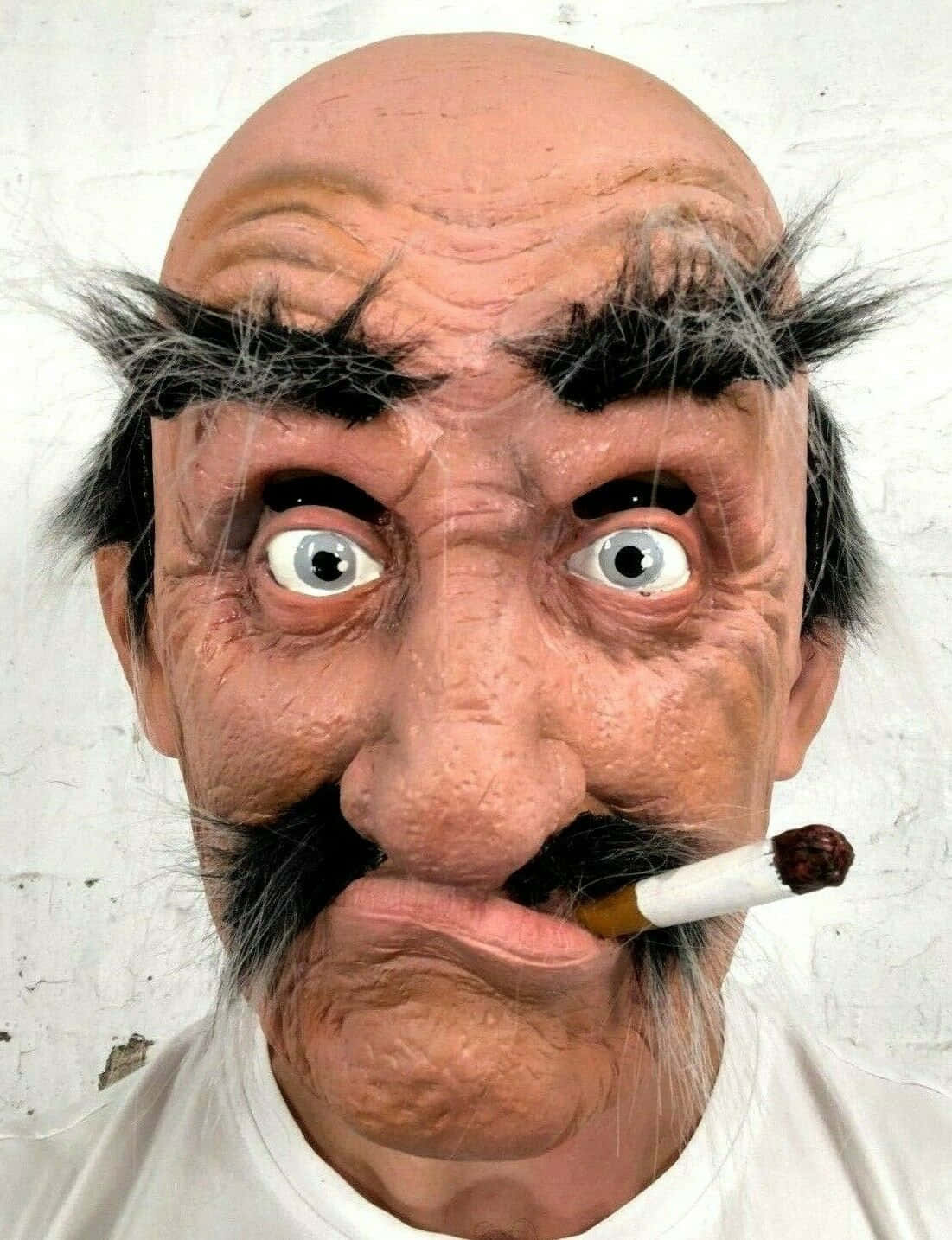 Funny Old Man Wild Cigar Picture