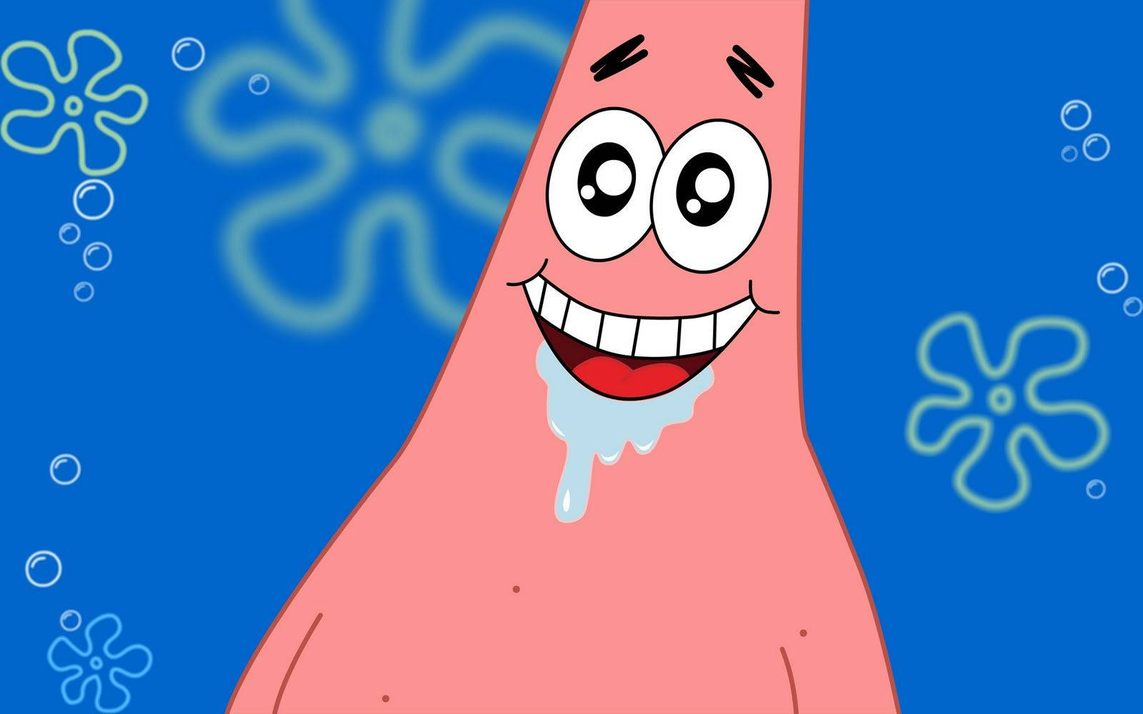 Funny Patrick Hungry Wallpaper
