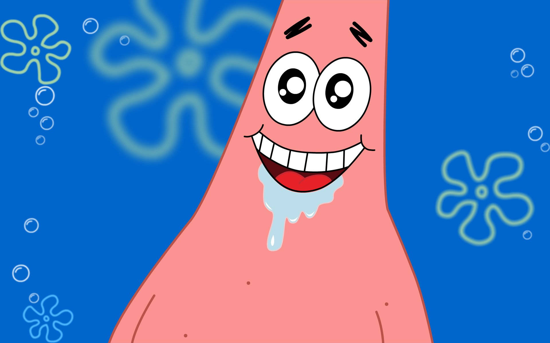 "Patrick has something hilariously silly to say!" Wallpaper