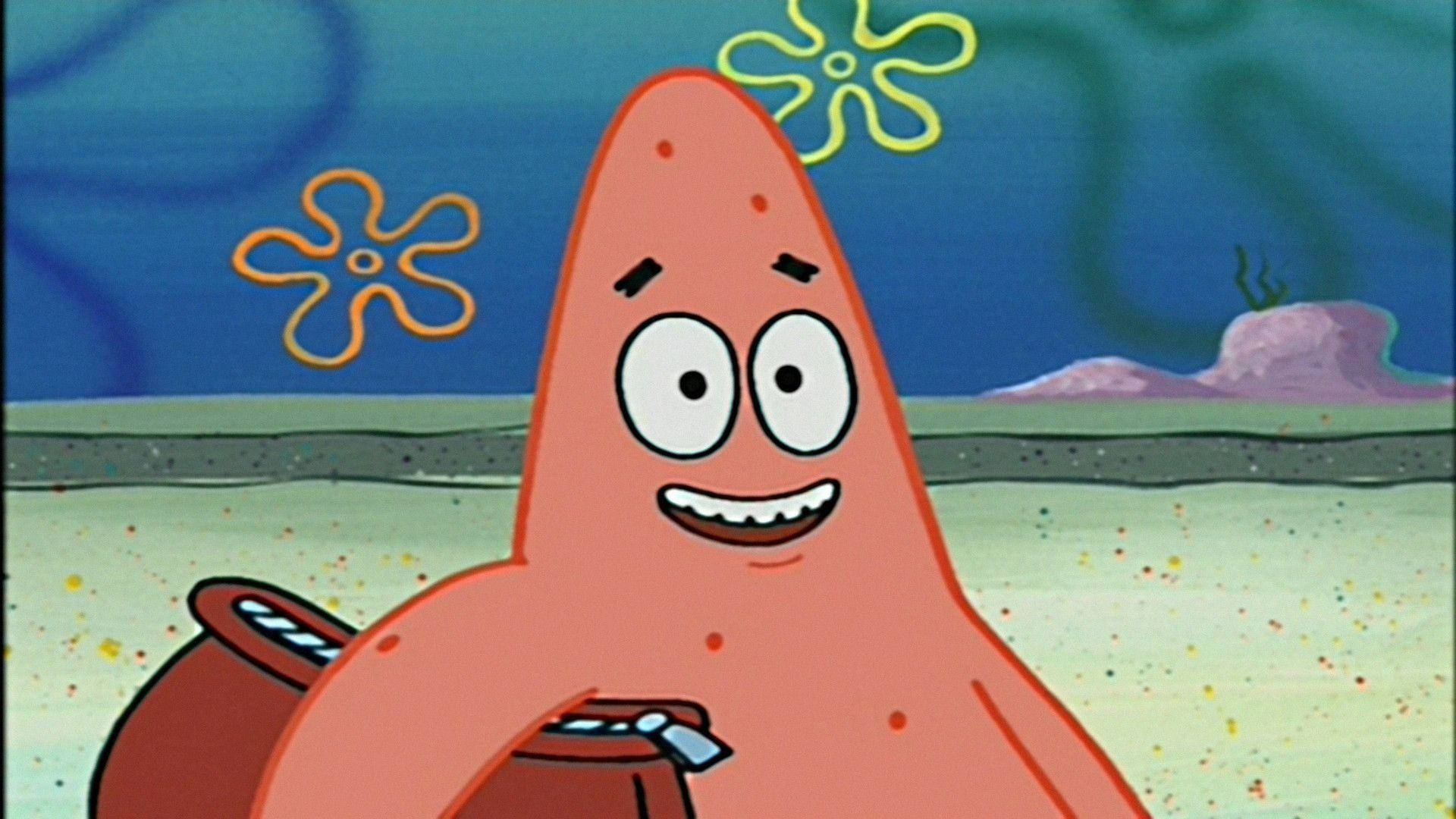 Patrick the Starfish - Always Laughing Wallpaper