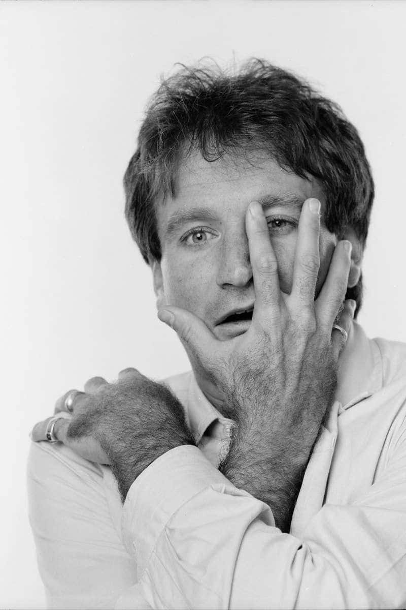 Funny People Robin Williams Black And White Pictures