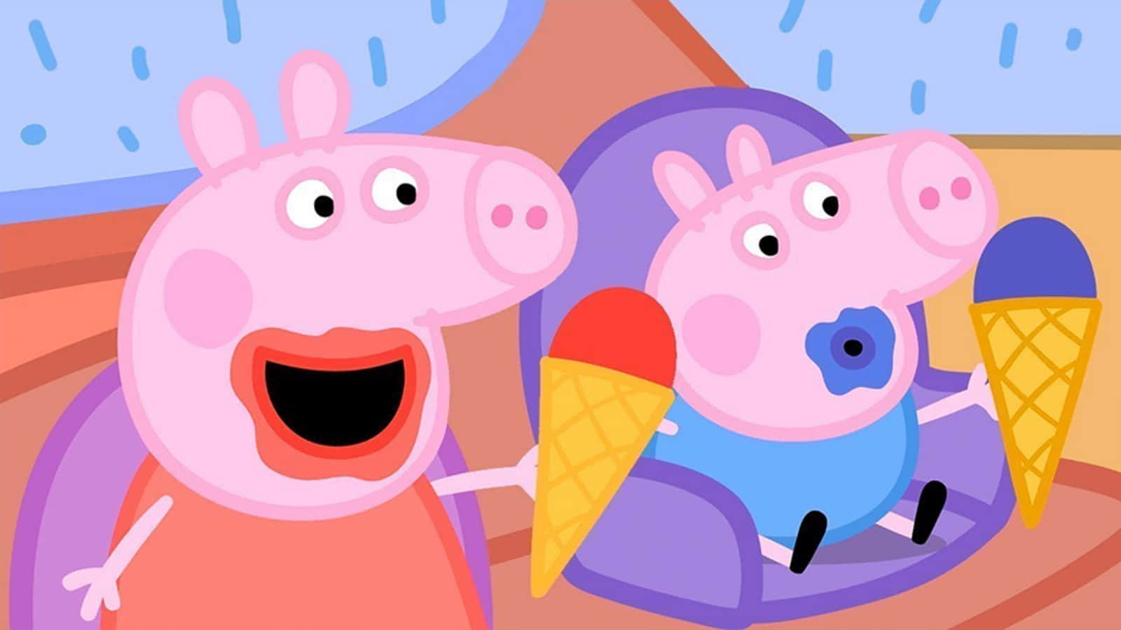 Funny Peppa Pig Daddy Mummy Picture