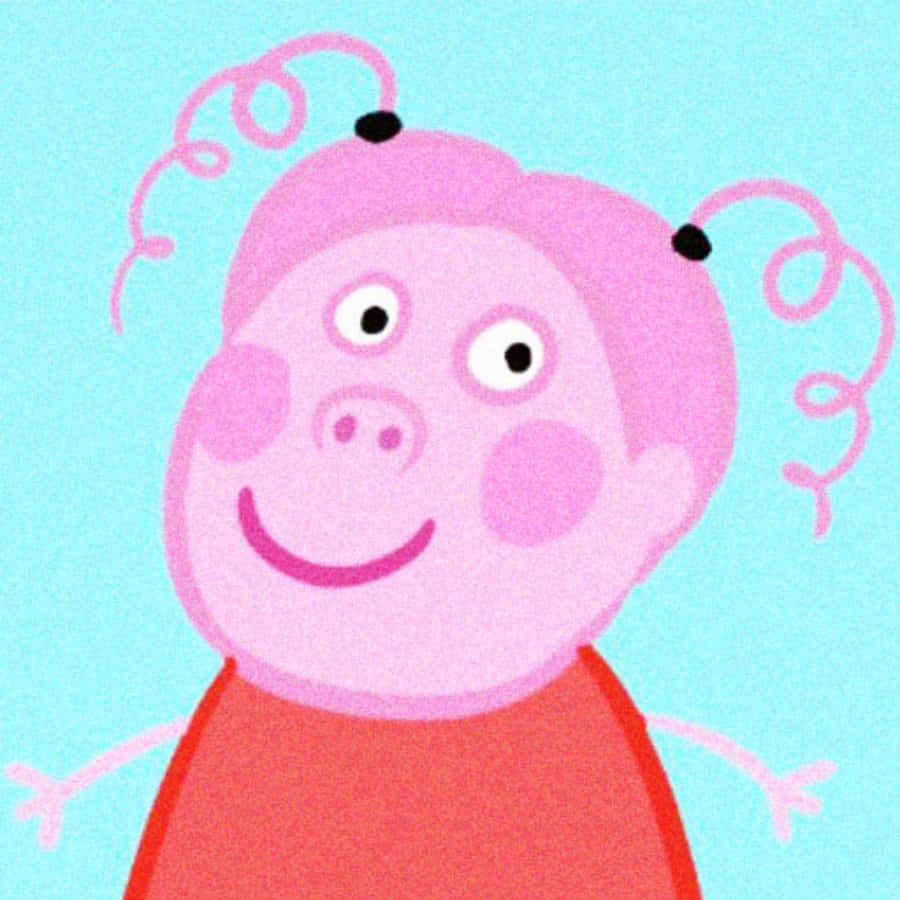 Funny Human Peppa Pig Picture