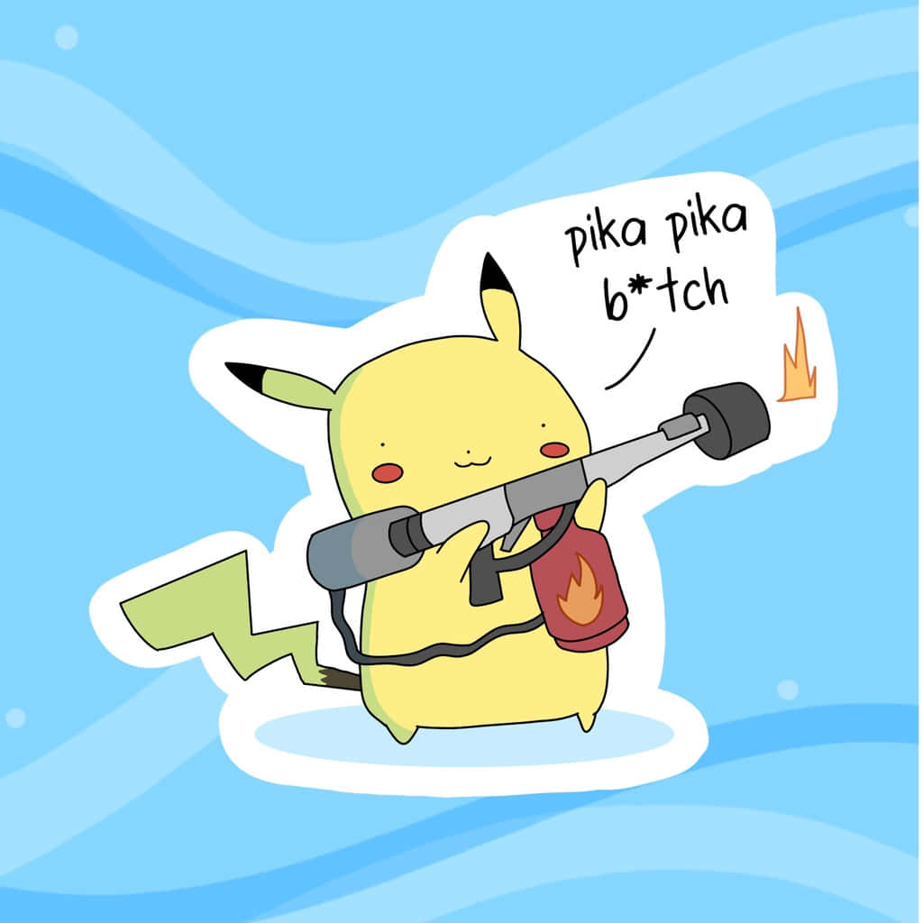 Funny Pokemon Pikachu Picture