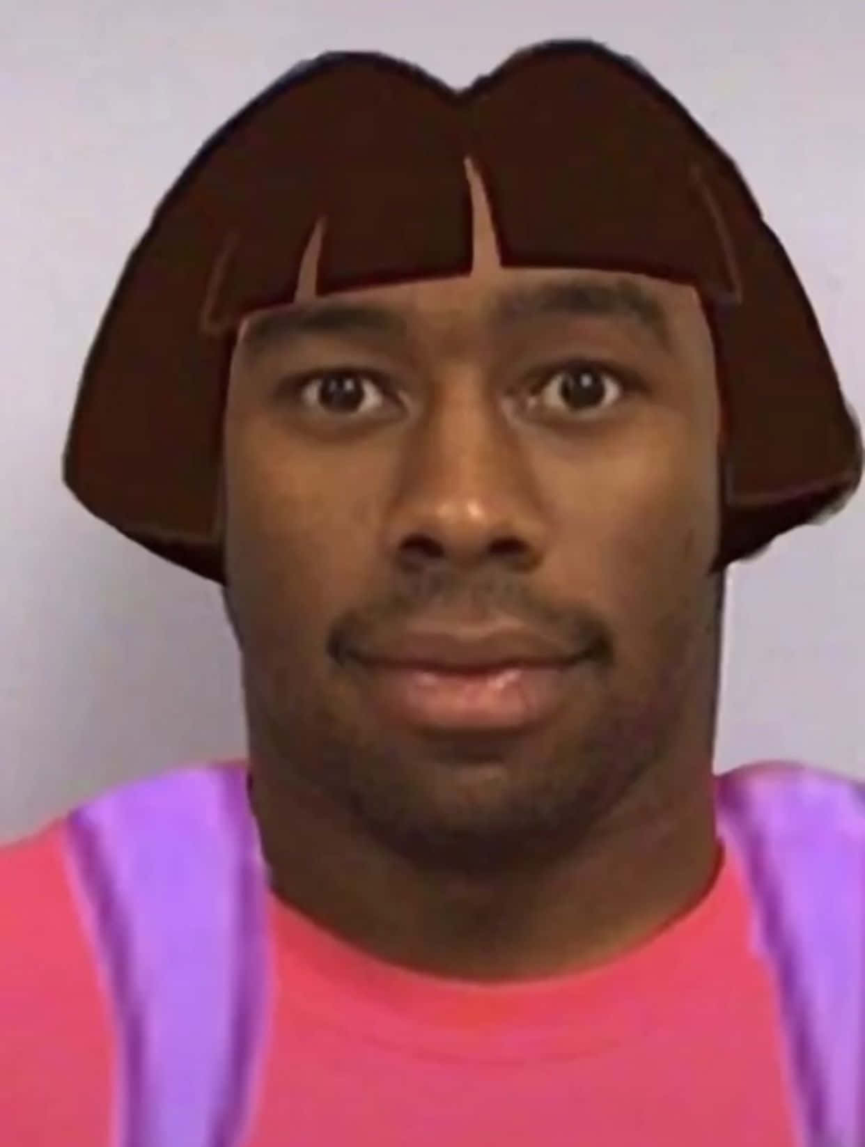 Black Man With Dora's Hair Funny Profile Picture 1242 x 1647 Picture