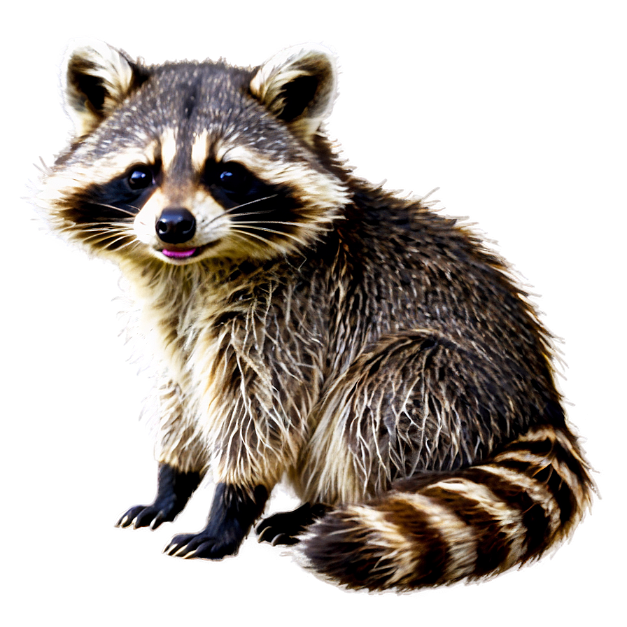 Download Funny Raccoon Drawing Png Tof1 | Wallpapers.com