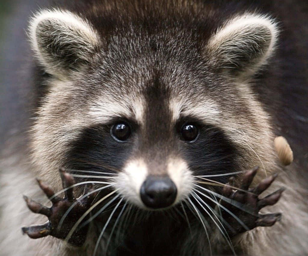 Funny Raccoon Cute Hugging Hands Pictures