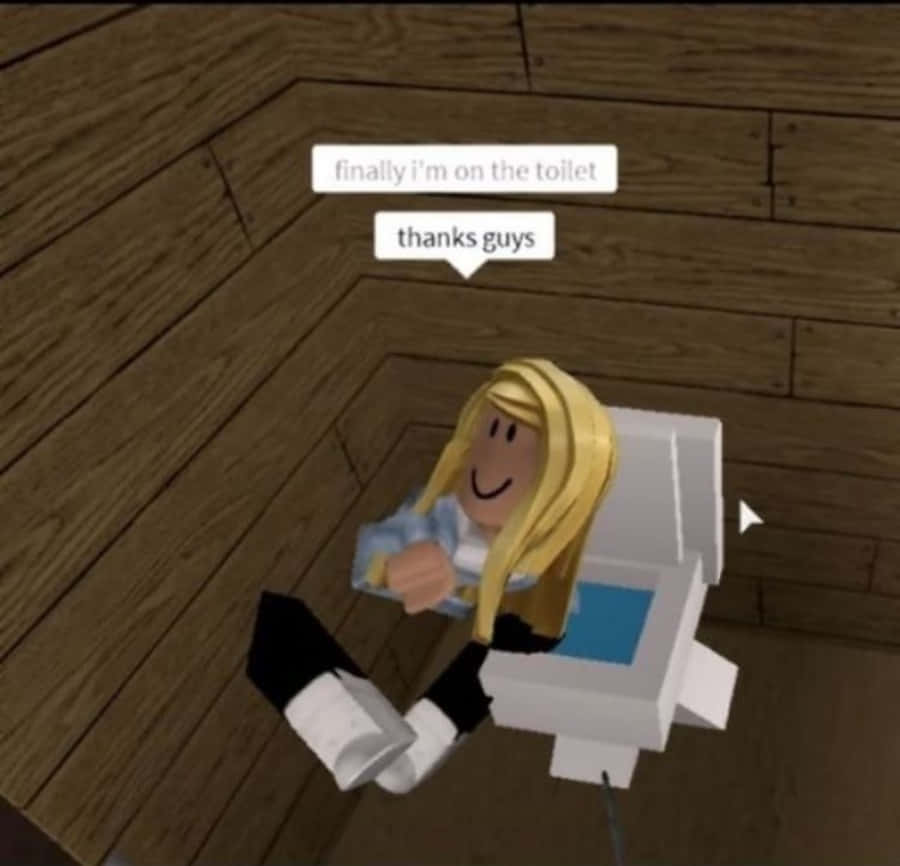 Funny Roblox Toilet Picture