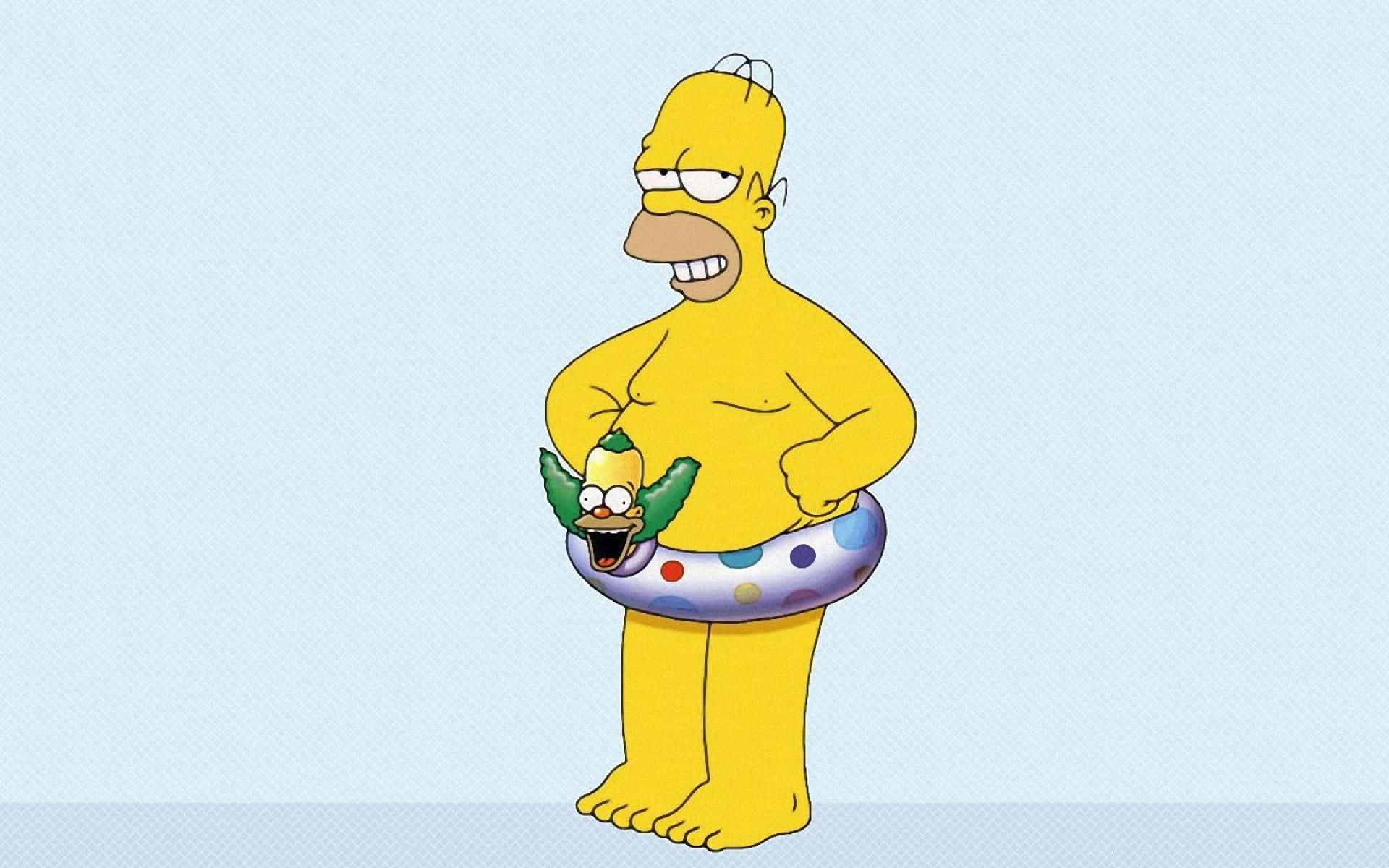 "The Simpsons Always Know How to Make You Laugh" Wallpaper