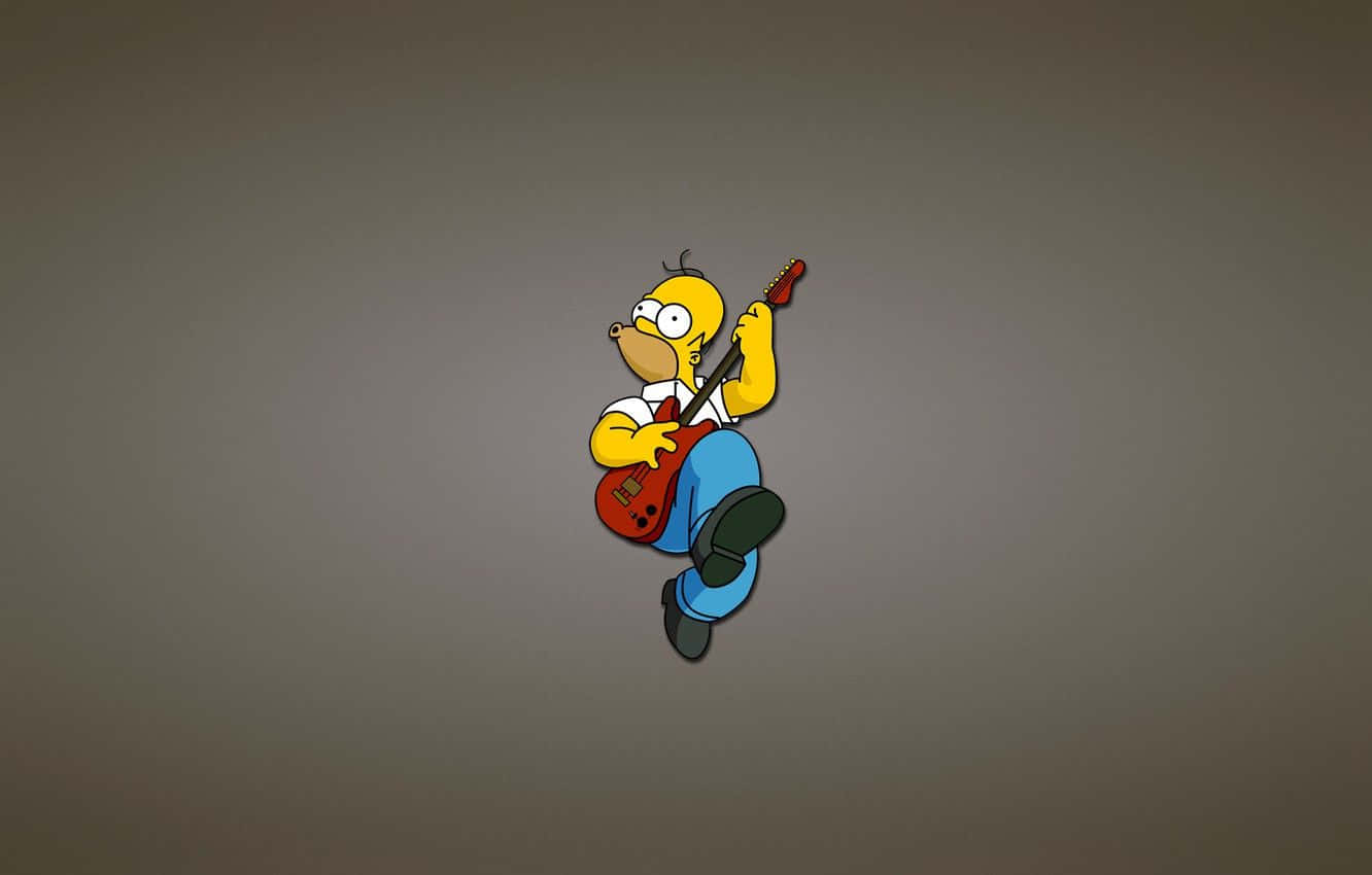 Homer Simpson - “Don’t have a cow, man!” Wallpaper