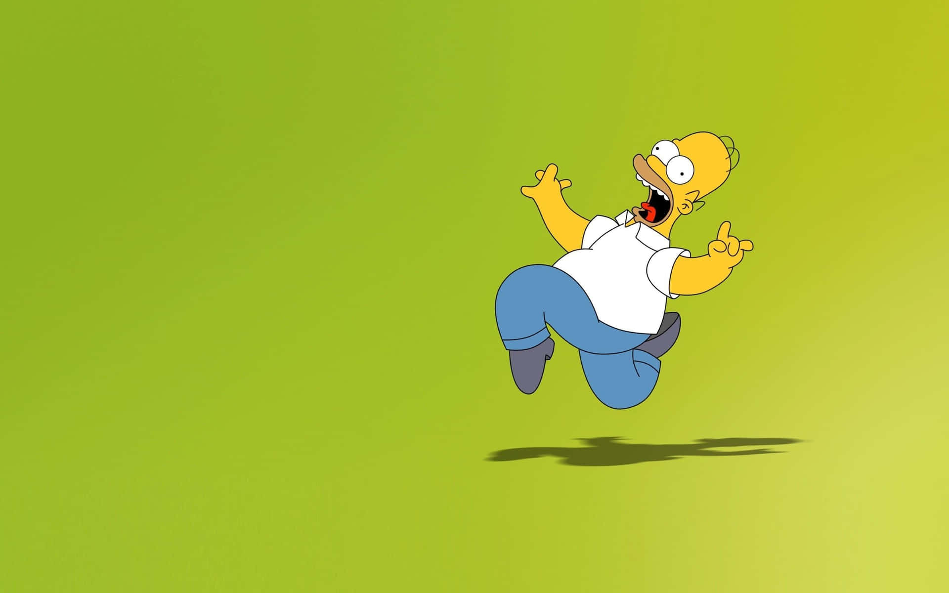 Simpsonsåker På Bioresor. Wallpaper