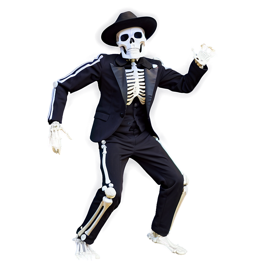 Funny Skeleton Dance Png 05032024 PNG