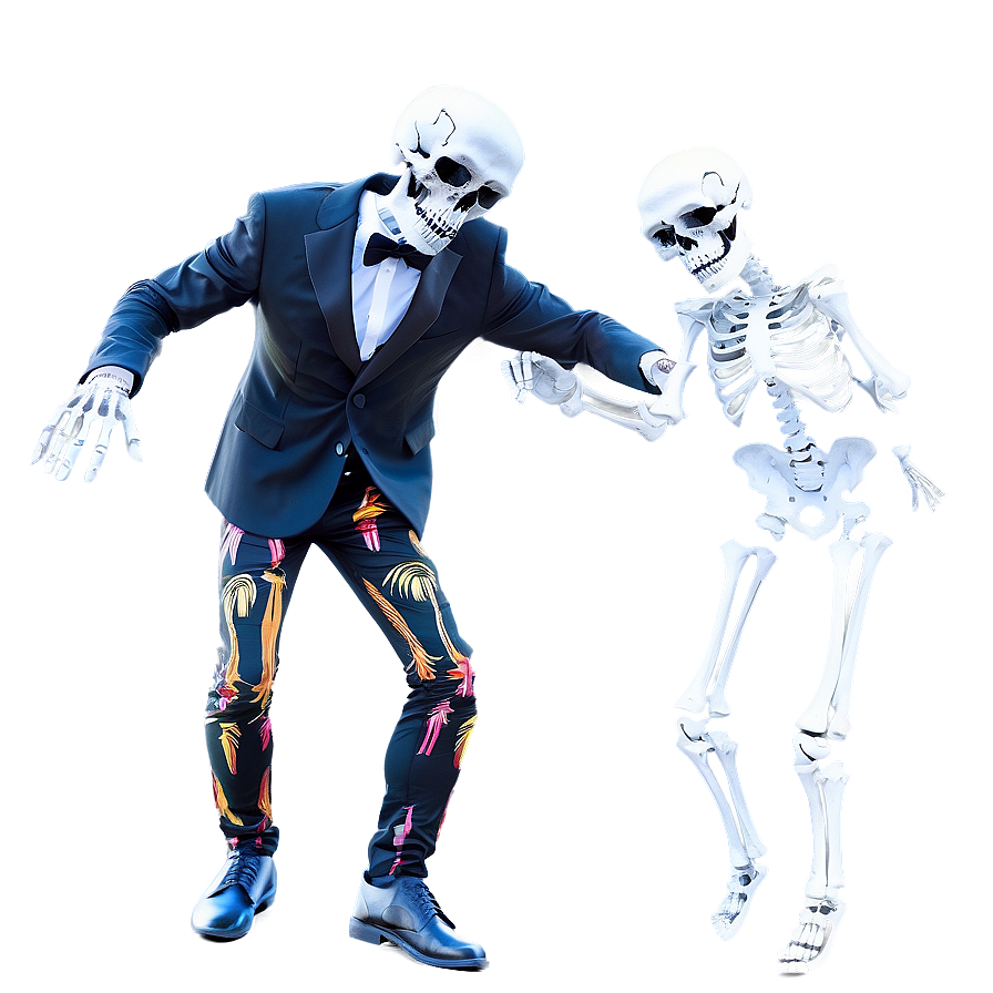 Funny Skeleton Dance Png 3 PNG