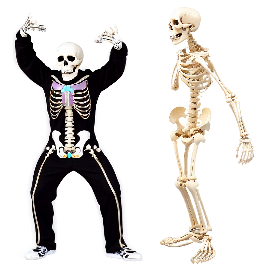 Funny Skeleton Dance Png Wpt PNG