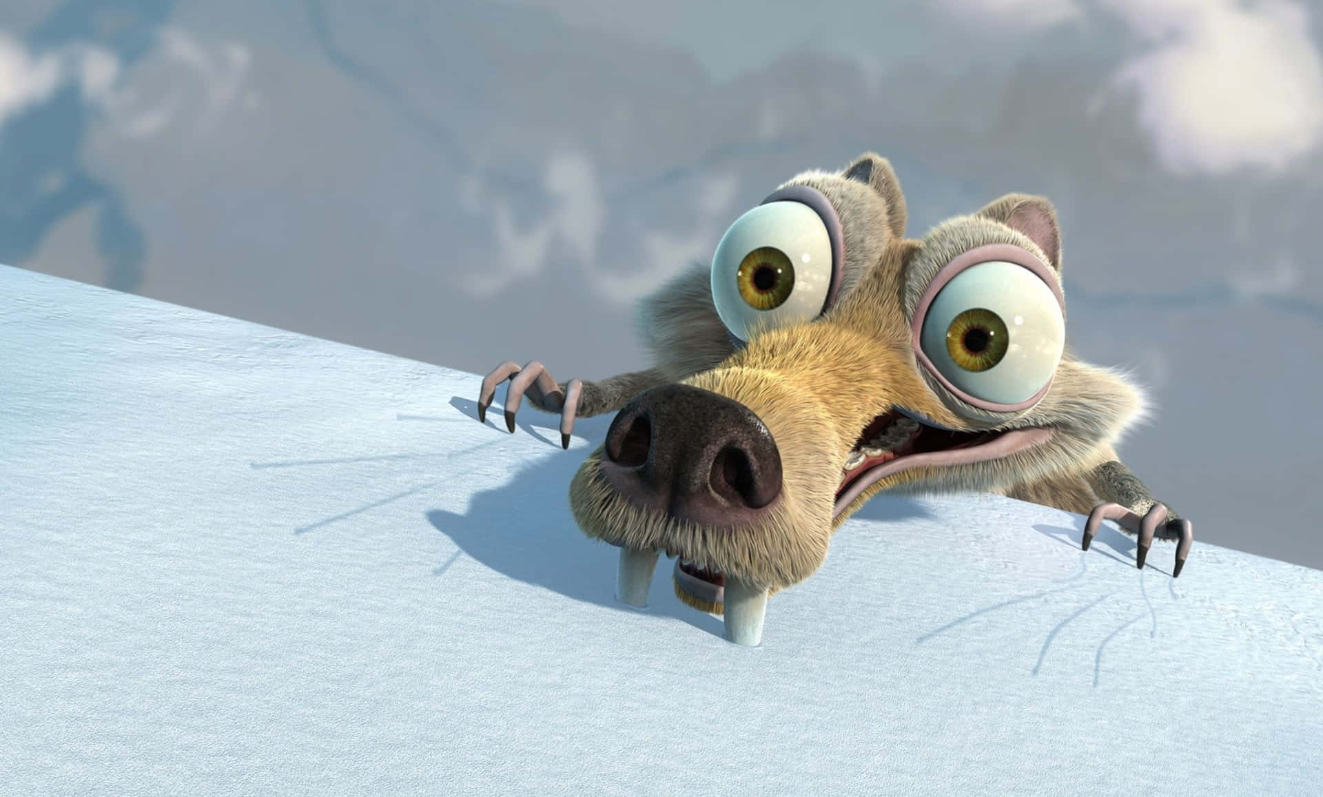 Funny Snow Ice Age Scrat Picture