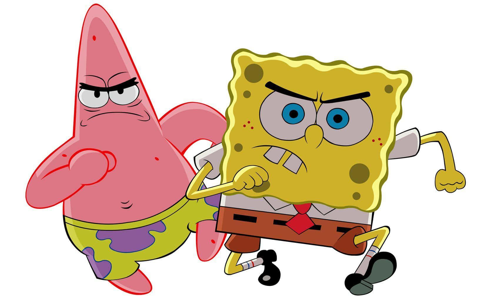 In the Spongebob Squarepants Movie there is a scene where Patrick Star  dances while wearing fishnet stockings. Steven …
