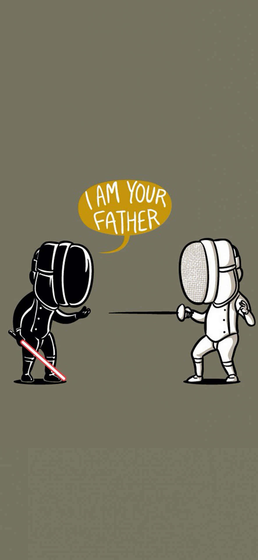 Funny Star Wars - For true fans of the franchise Wallpaper